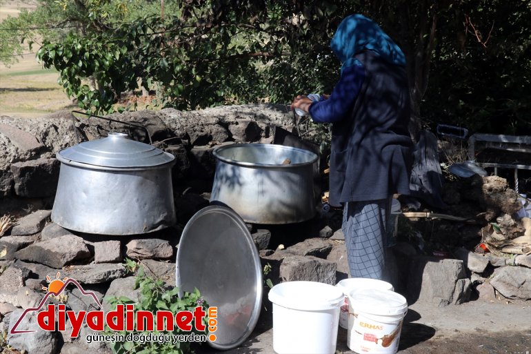 Kazanlar tel yakıldı AĞRI için - kış vazgeçilmezi peynir sofralarının 3