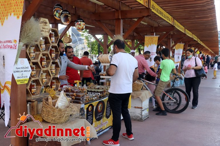 rakımda 4. üretilen Ağrı yüksek balının geven desteğiyle tanıtıldığı başladı Bal Devlet Festivali 11