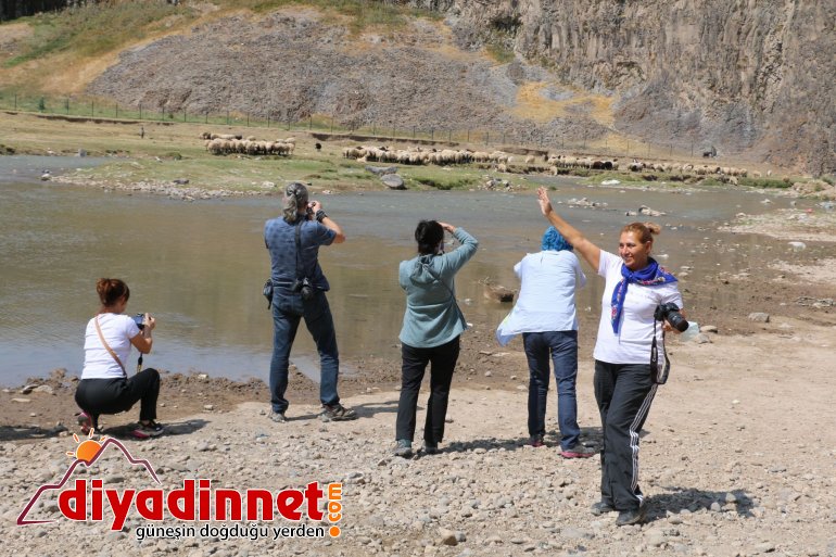 Diyadinliler turistlerini ağırladı4