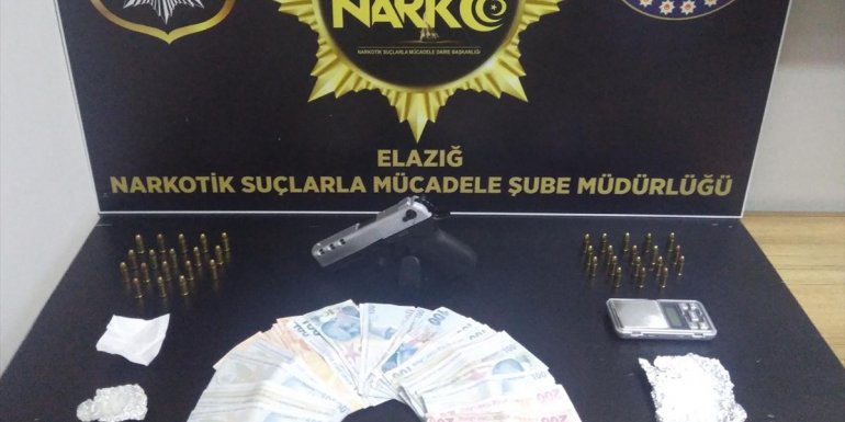Elazığ'da uyuşturucu operasyonlarında yakalanan iki kişi tutuklandı