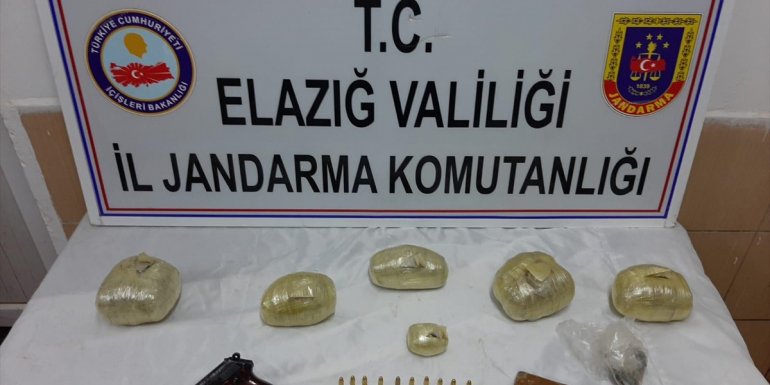 Elazığ'da uyuşturucu operasyonunda 2 şüpheli yakalandı