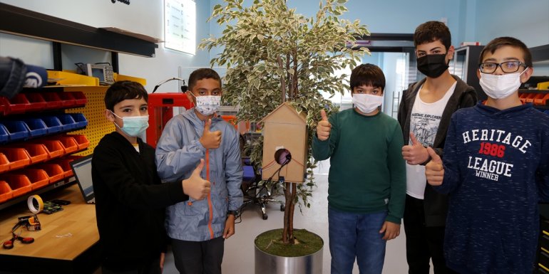 Orman yangınlarını doğasever öğrencilerin "İtfaiyeci Kuşlar"ı söndürecek