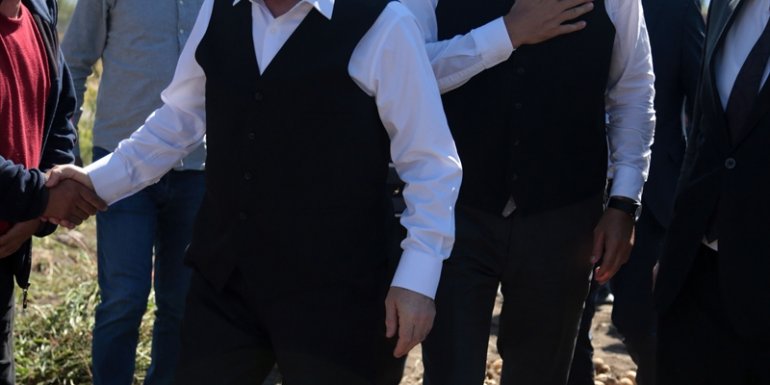 ERZURUM - Patates, ayçiçeği ve mısır hasadına başlandı1