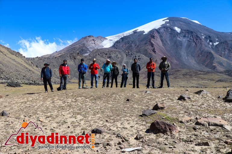 Huzura kavuşan Ağrı Dağı'nın Iğdır rotası da doğaseverlerin uğrak yeri oldu