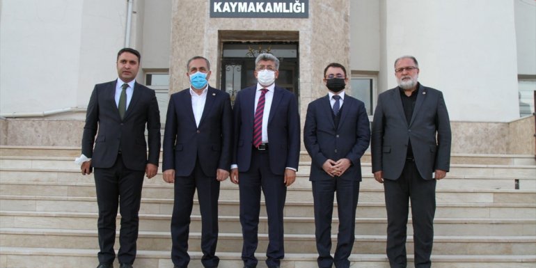 Vali Bilmez'den Özalp Kaymakamı Nasır'a "hayırlı olsun" ziyareti