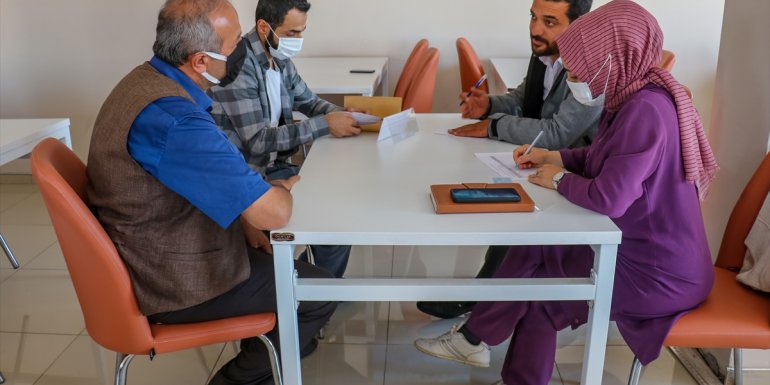 Van'da iş arayan engelliler ile işverenler buluştu