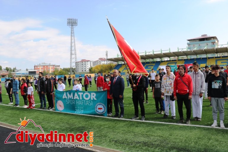 Ağrı Amatör Spor Haftası kortej yürüyüşü1