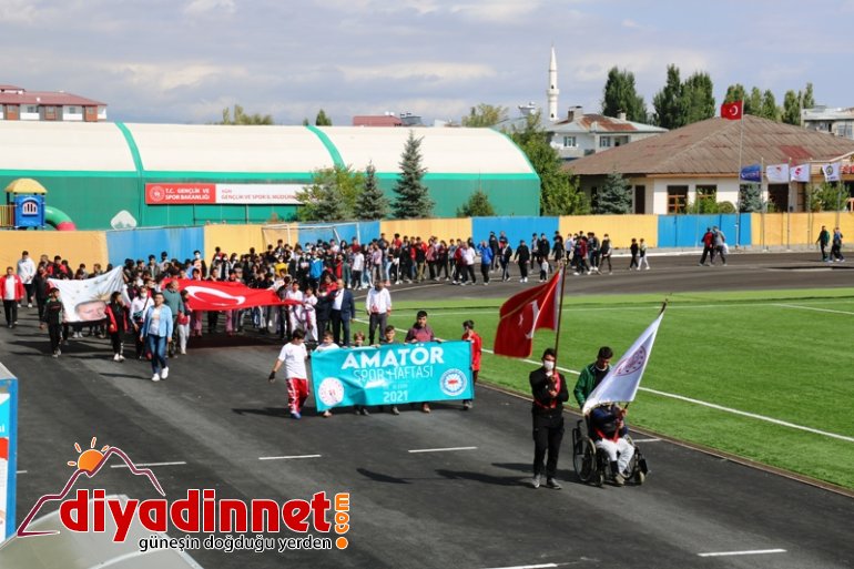 Ağrı Amatör Spor Haftası kortej yürüyüşü5