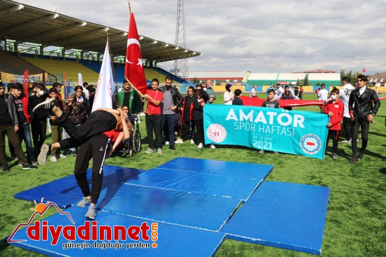Ağrı Amatör Spor Haftası kortej yürüyüşü8