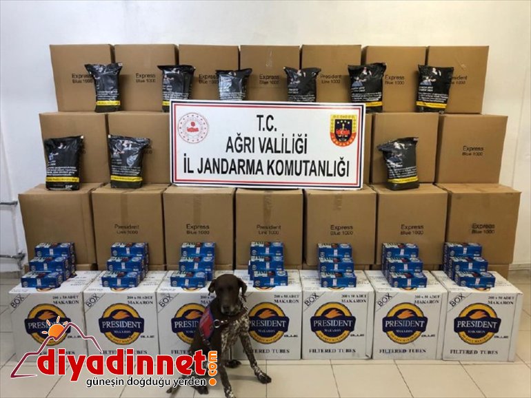 Ağrı'da bir evde 1 ton 630 kilo kıyılmış kaçak tütün ele geçirildi