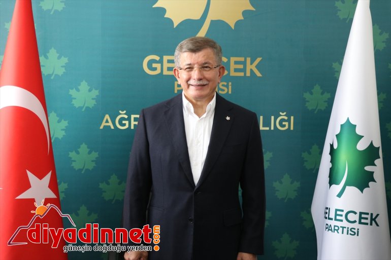 Başkanı - Genel başkanlığını Partisi partisinin Gelecek açtı AĞRI il Davutoğlu, 1