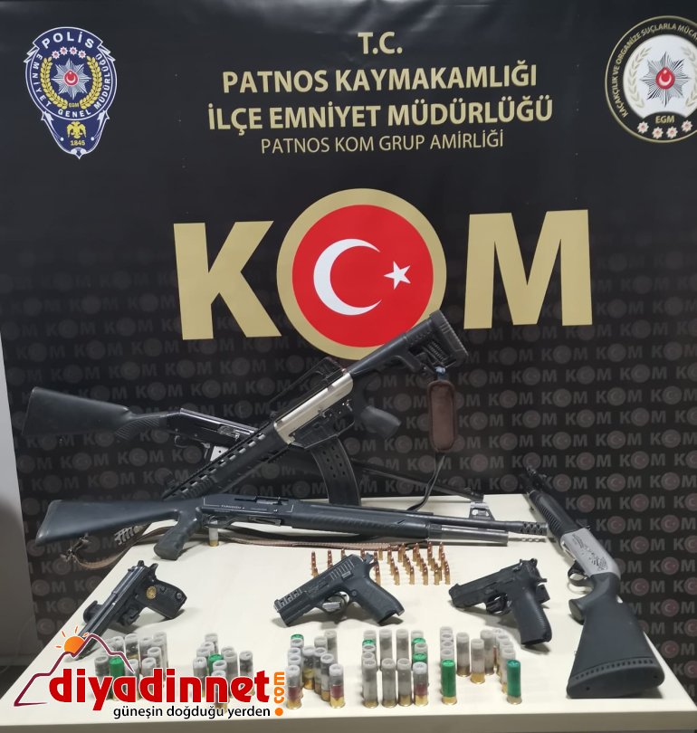 ağrı kaçak silah operasyonu1