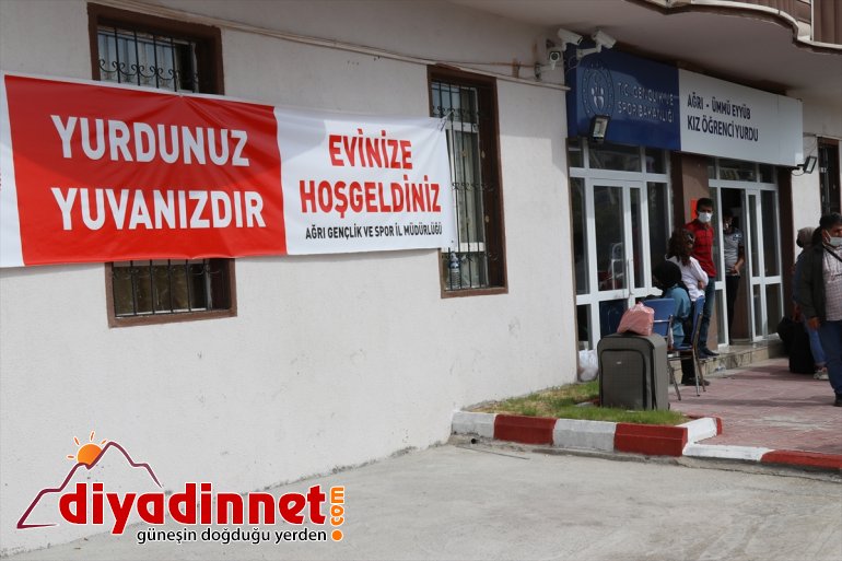 öğrenciler Kayıt gelen yurtlara - ikramlarla AĞRI için karşılandı 7