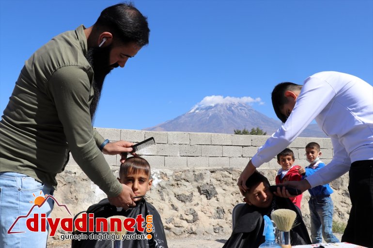 Doğubayazıt çocuk traş