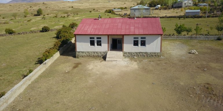 Atıl durumdaki prefabrik okul 4 derslikli eğitim yuvasına dönüştü1