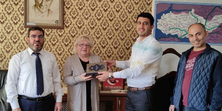 Elazığ'da yaşayan Polonya vatandaşı Meryem ismini alarak Müslüman oldu