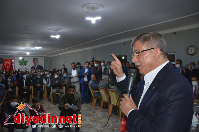 Başkanı Genel ziyaretlerde Davutoğlu, bulundu ilçesinde Ağrı