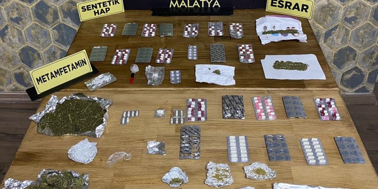 Malatya merkezli 3 ilde uyuşturucu operasyonunda 21 zanlı gözaltına alındı