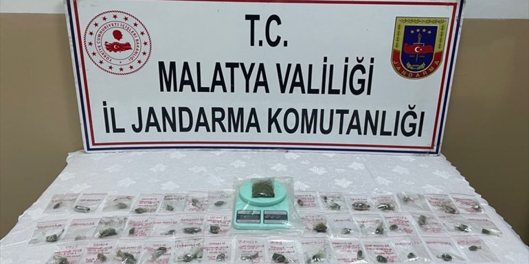 Malatya'da uyuşturucu operasyona 1 tutuklama