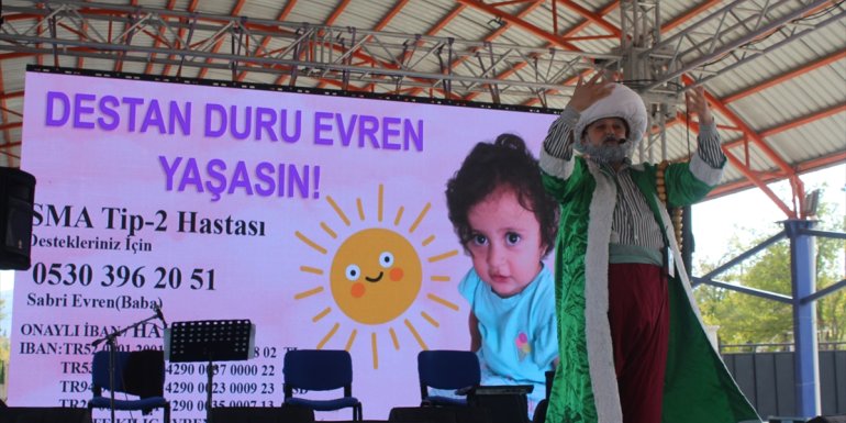 Malatya'da SMA hastası bebek için konser ve tiyatro gösterisi