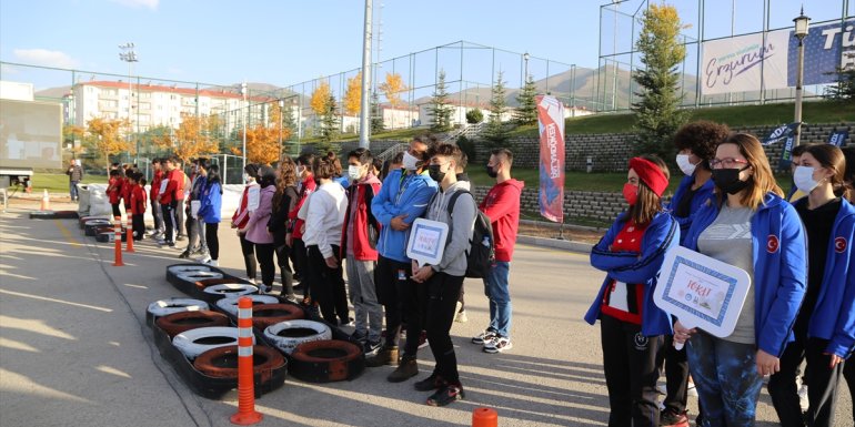 Tekerlekli Kızak Türkiye Şampiyonası, Erzurum'da başladı