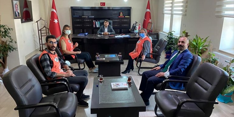 TEMA Vakfı'ndan Kaymakam Cankaloğlu'na ziyaret