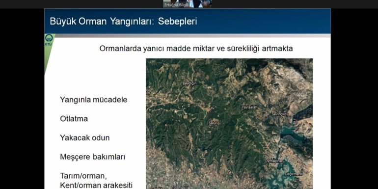Uzman akademisyenler "orman yangınlarıyla mücadele" için buluştu