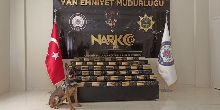 Van'da 39 kilo 450 gram eroin ele geçirildi