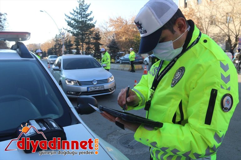 sürücüsüne ceza 296 kurallarını kesildi eden bir haftada trafik Ağrı
