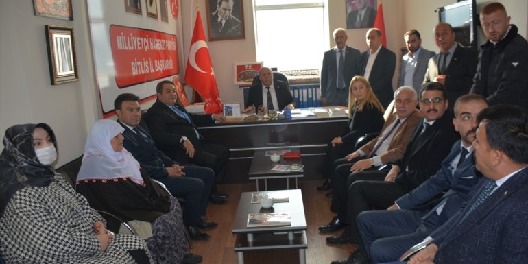 Bitlis'te MHP'nin "Adım Adım 2023, İl İl Anadolu" programı