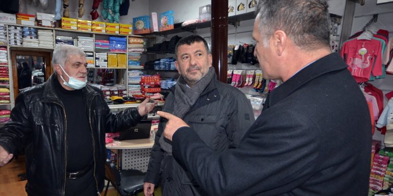 CHP Genel Başkan Yardımcısı Ağbaba, Kars'ta esnaf ziyaretinde bulundu: