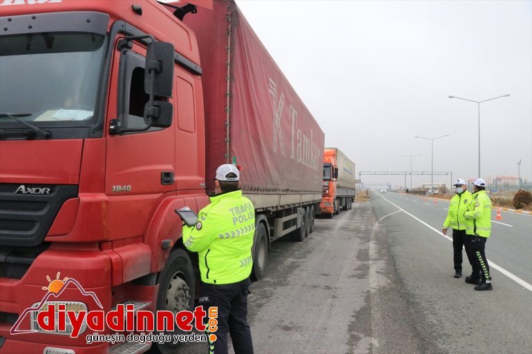 uyardı trafik rakımlı geçitleri sürücüleri ekipleri kullanacak Erzincan