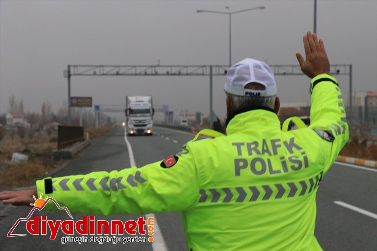 uyardı trafik Erzincan