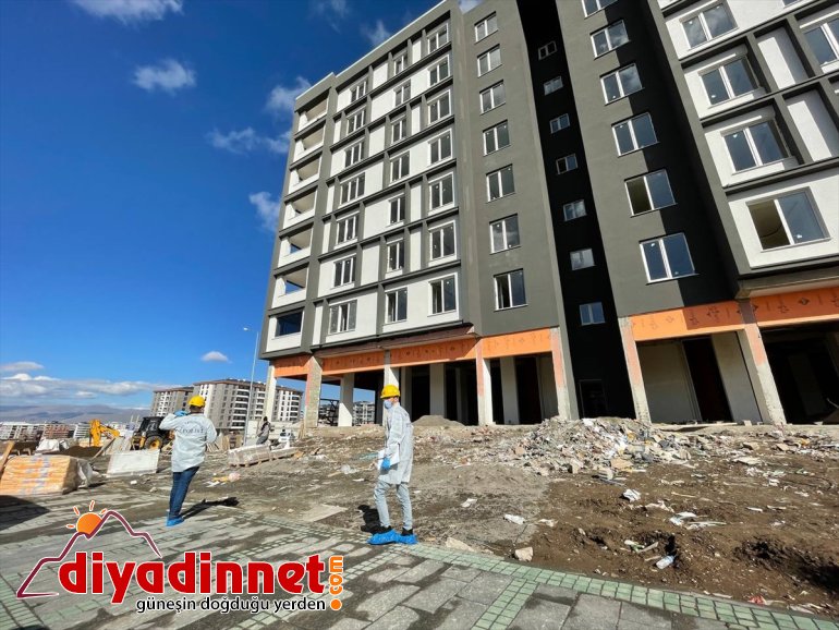 Erzurum'da inşaatın 7. katından düşen işçi hayatını kaybetti