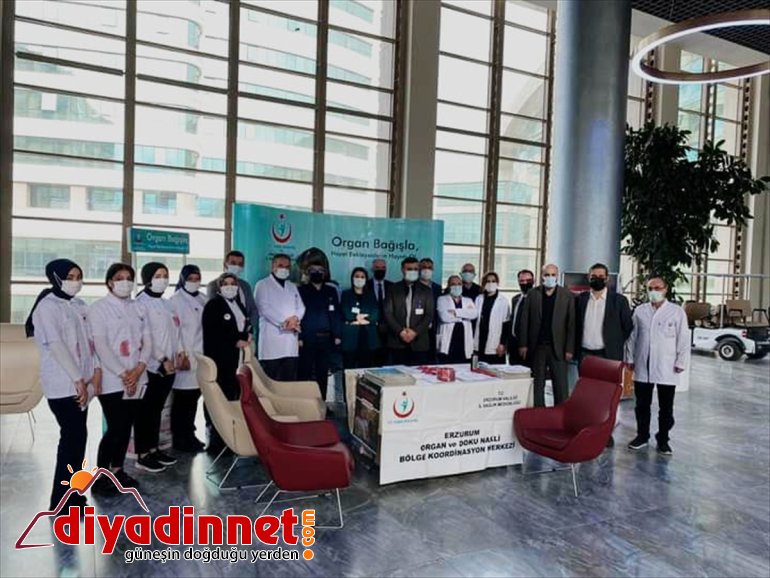Hastanesi bağışçısı organ oldu Şehir Erzurum çalışanları 1