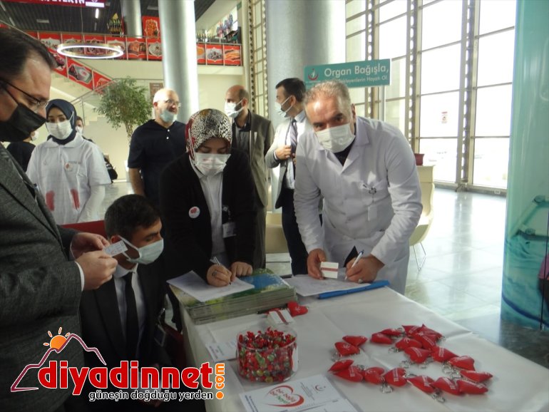Erzurum Şehir Hastanesi oldu bağışçısı çalışanları organ 2