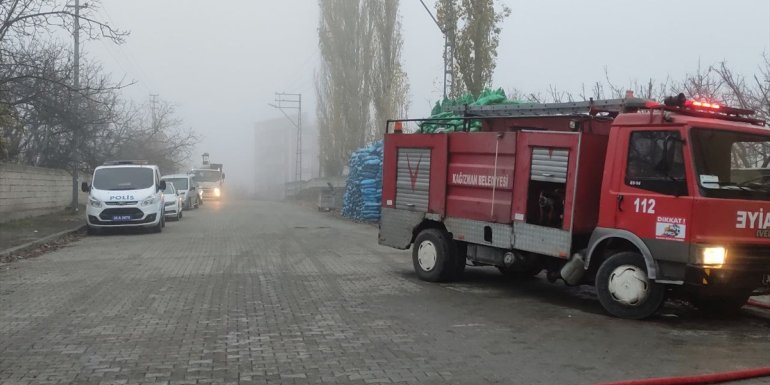 Kars'ta dumandan etkilenen 10 kişi hastaneye kaldırıldı