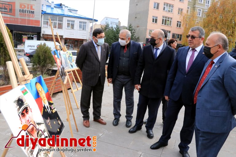 şehitleri sergisi için - Karabağ fotoğraf açıldı KARS 3