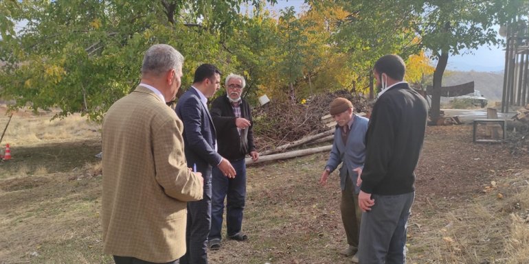 Keban Kaymakamı Akbulut, Güneytepe köyünü ziyaret etti