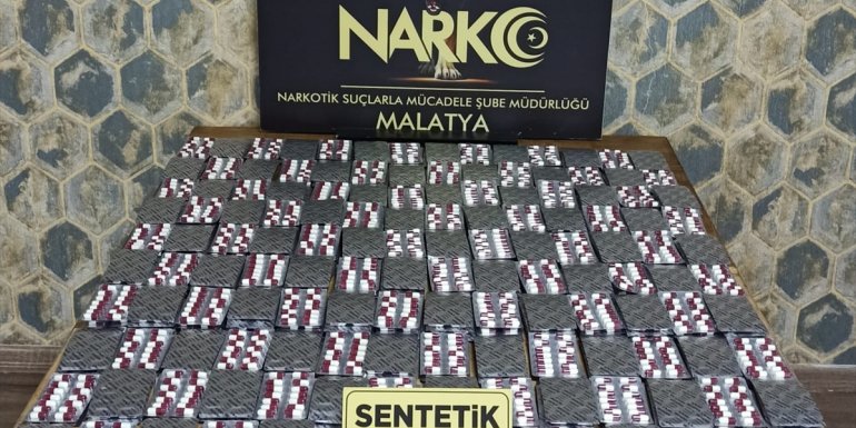 Malatya'da uyuşturucu operasyonunda yakalanan zanlı tutuklandı