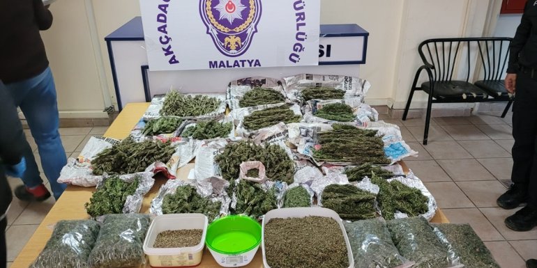 Malatya'da uyuşturucu operasyonunda 1 şüpheli gözaltına alındı