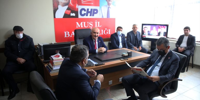 CHP Grup Başkanvekili Özgür Özel, Muş'ta konuştu: