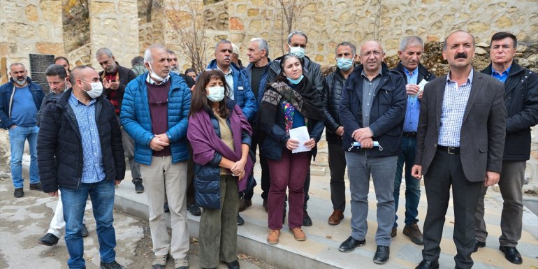 Tunceli'de vatandaşlardan CHP milletvekili Erol'a "peyzaj" tepkisi
