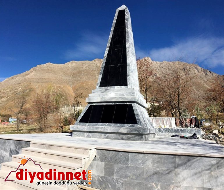Van'da Sündüz Yaylası'nda şehit edilen 24 kişi için anıt yapıldı