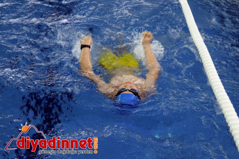 AĞRI engelli havuzda mücadele - sporcular Bedensel atarak kulaç etti 6