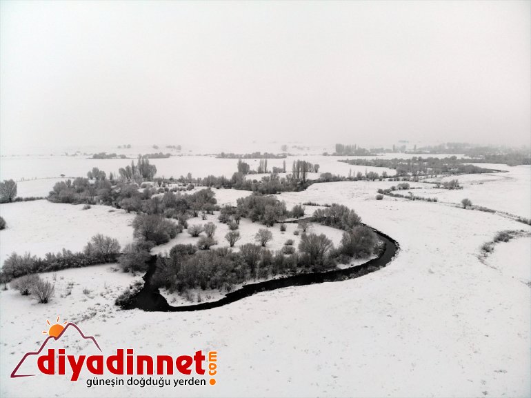  Ağrı beyaza büründü1