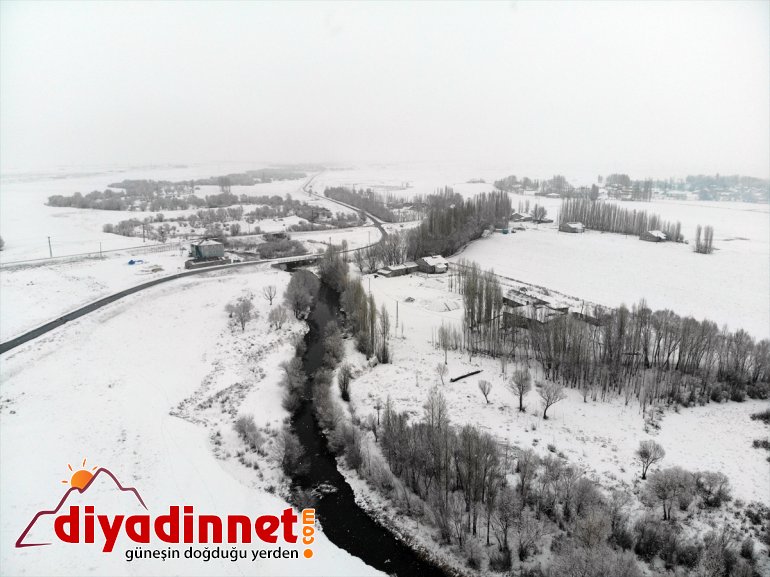  Ağrı beyaza büründü2