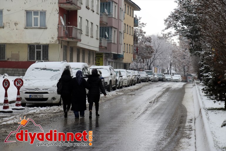  Ağrı beyaza büründü5