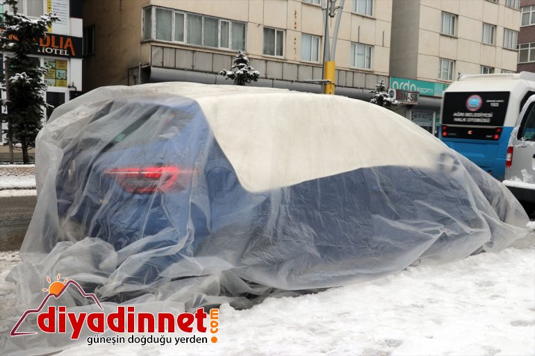  Ağrı beyaza büründü6