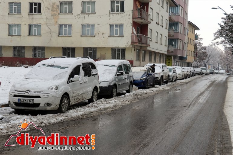  Ağrı beyaza büründü7